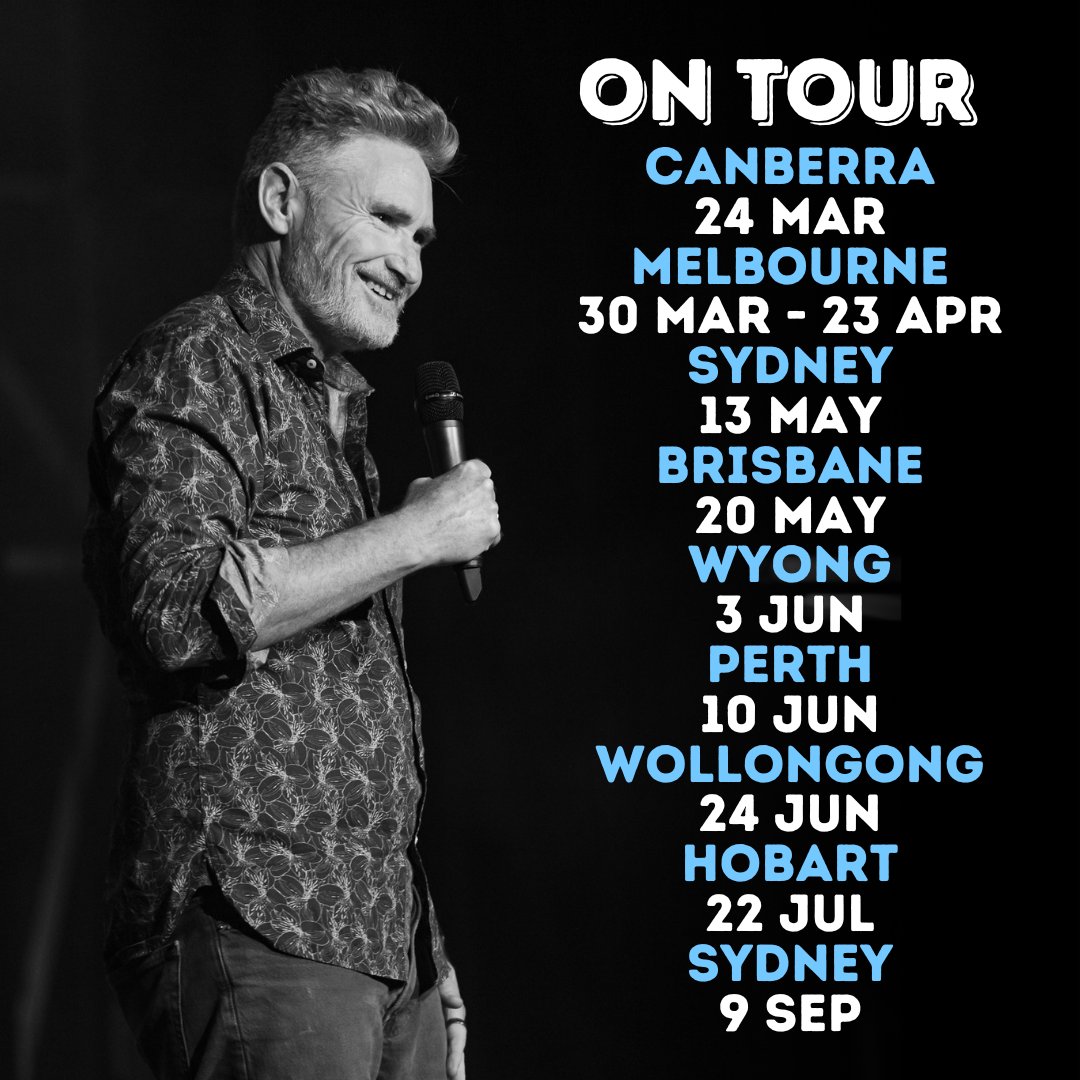 Canberra, let’s do this! I’m in town for one night only this Friday. Don’t miss me touring the country with my brand new show TOO GOOD. See ya there! 
🎟️ comedy.com.au/tour/dave-hugh…