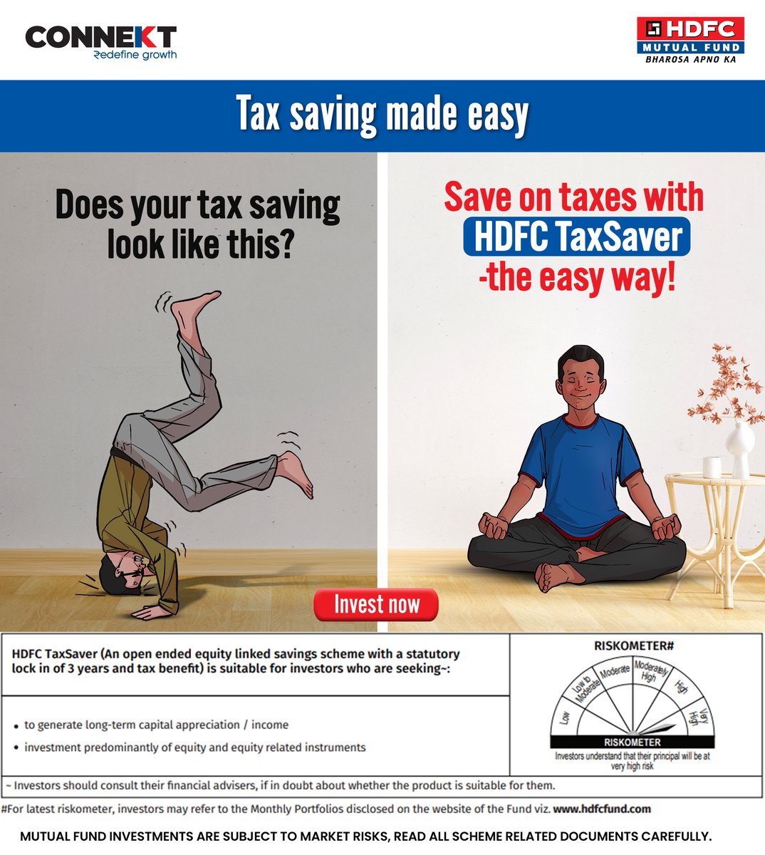 tomarddn2000's tweet photo. Tax saving doesn't have to be as hard as nailing a headstand!  With ELSS, it can be made simple and effortless. https://t.co/c4TX9XiYzs https://t.co/BeOEA71AHu