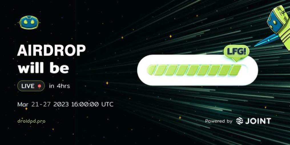 OxJoint's tweet photo. It is MINT DAY!!! 🦾🤖

Mint goes live in 4 HOURS!
👇
🔗: https://t.co/ccepy5fDE1

#DroidPD #NFT #FreeMint https://t.co/JGscFp5EJN