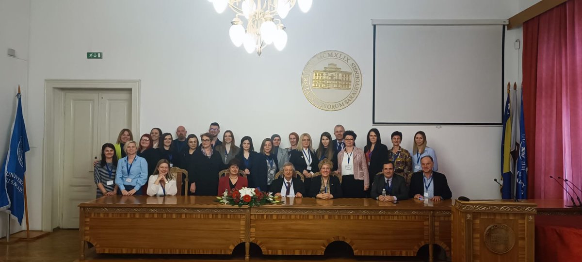 usimpmerkez's tweet photo. Saraybosna Üniversitesinde gerçekleşen "HOW TO RECOGNIZE AND PROTECT A SCIENTIFIC DISCOVERY? (A SHORT COURSE ON THE PATENT LIFE CYCLE)" başlıklı, Teorik ve uygulamalı uluslararası katılımlı eğitim bugün de devam ediyor. https://t.co/8j3gwumKrb