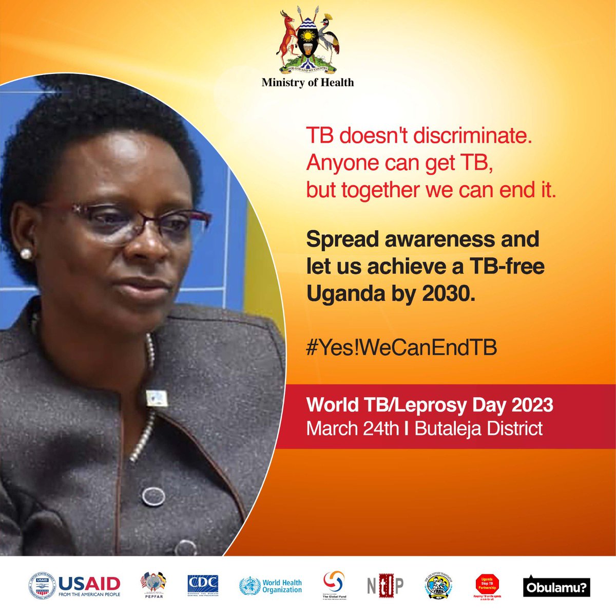 TB doesn't discriminate. It doesn't care about your age, gender, race, or social status. #TB affects everyone equally, and that's why we need to come together as a community to fight it.

😷Start by covering your mouth &amp; nose with a tissue when coughing/ sneezing.
#YesWeCanEndTB