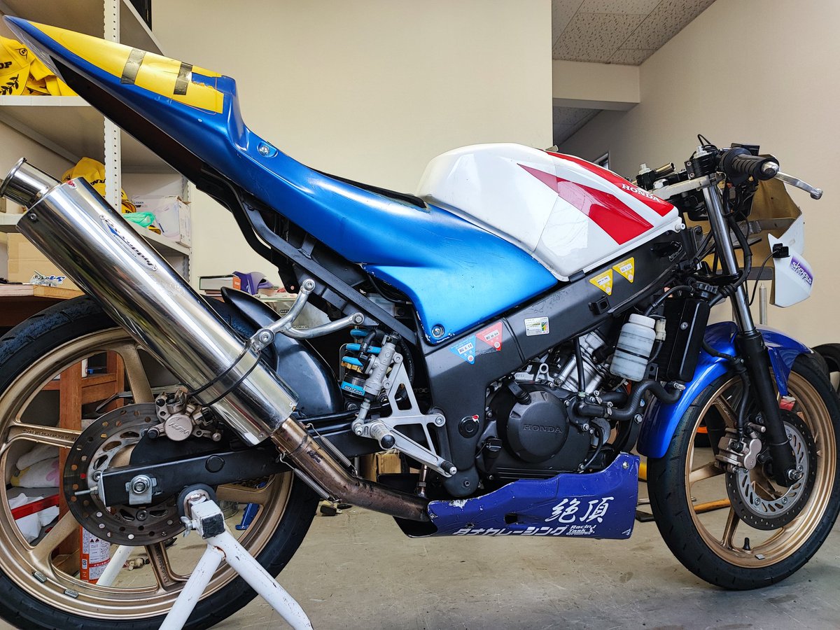zetcho_kango's tweet photo. シーズンオフが無かった事になりました😪
#CBR125R
#JC39 https://t.co/kYVKFWzEay