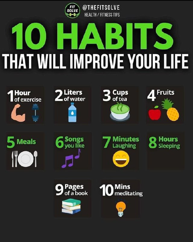 Ninja__Wisdom's tweet photo. 10 habits that will improve your life: https://t.co/CCkkydmMYk