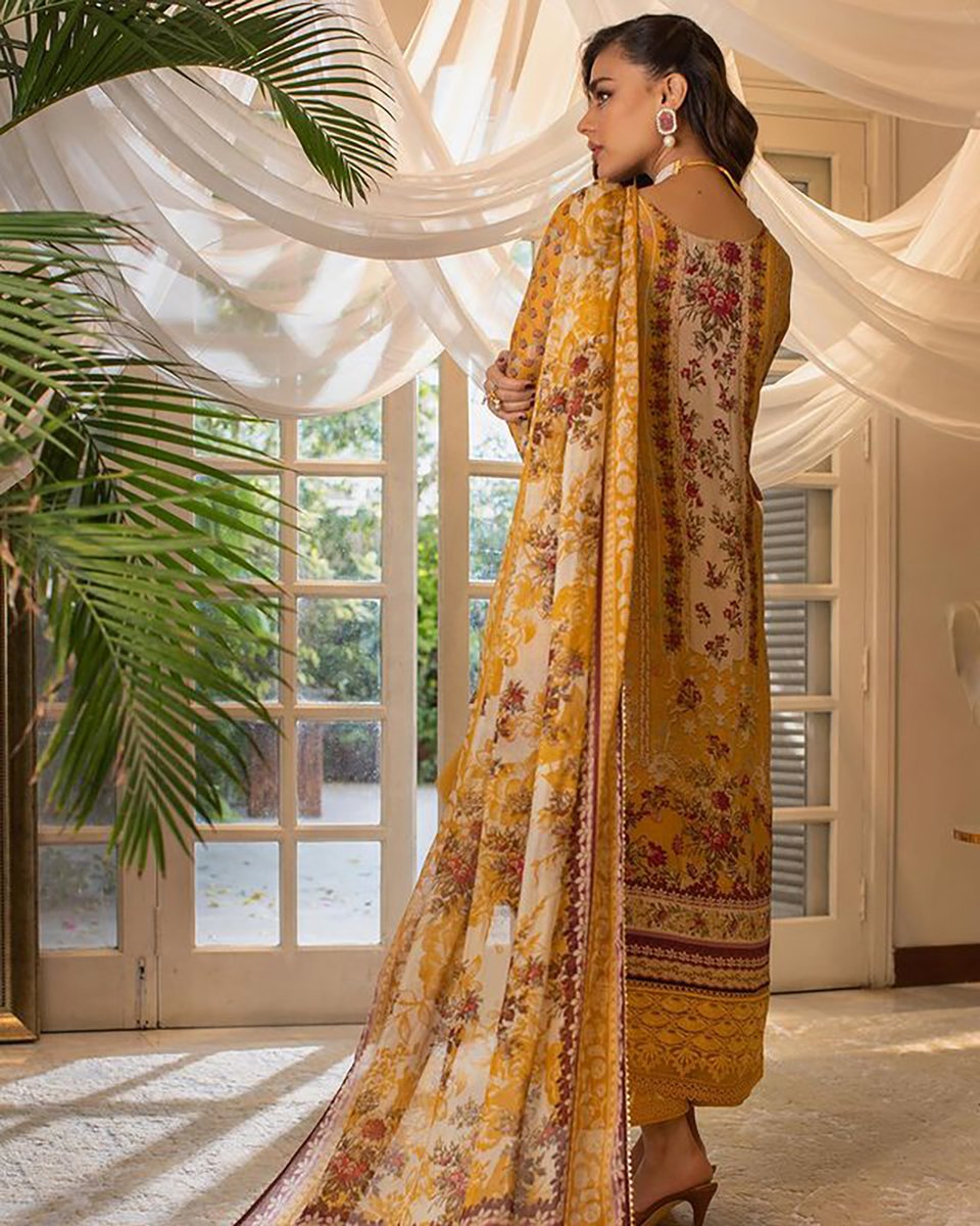 duraprints's tweet image. 🔃 #DigitalTextile printed Milena #Silk Shirt and Dupatta featuring floral print details on an Ochre canvas by @annusabrar

#Floral #Ochre #LuxurySilkPret #FormalWear 🌺👗🧵

#DigitalPrint #PrintService #PrintonDemand #AnnusAbrarOfficial #Fashion #Apparel

annusabrar.net/milena