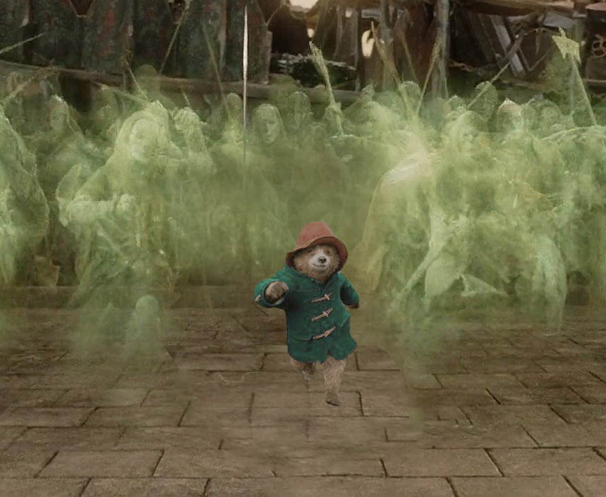 I Photoshop paddington into a movie, game, TV show, or album until I forget: Day 742