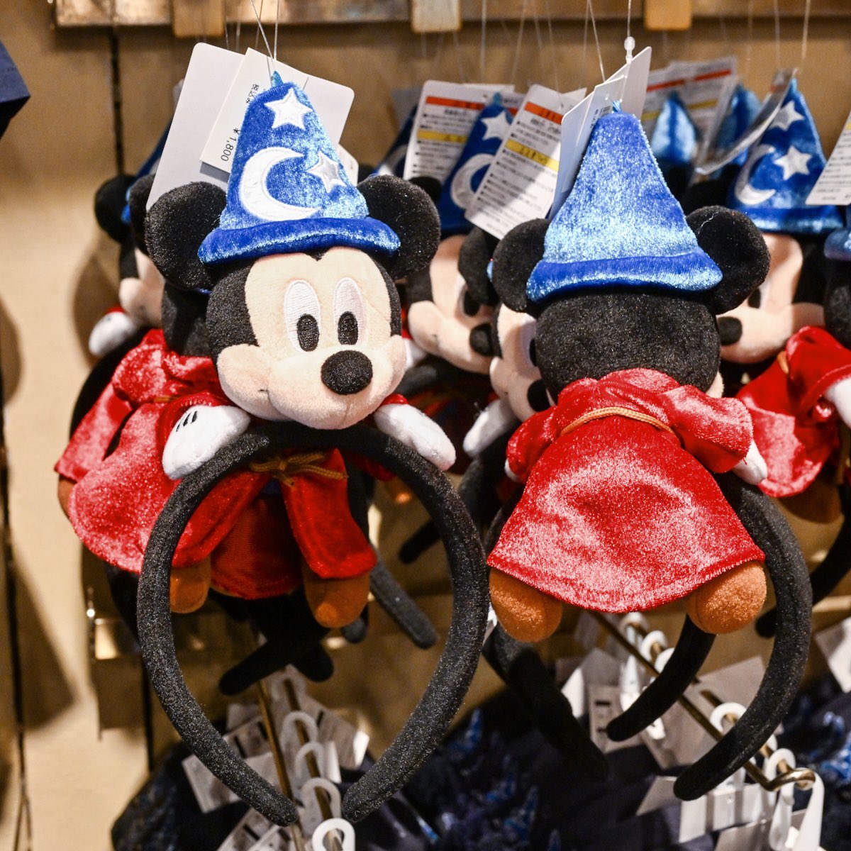 香港ディズニー魔法使いの弟子ミッキーマウスカチューシャ 香港