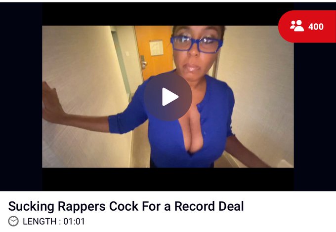 When a rapper promises you a record deal you open your legs &amp; your mouth.Will I get the deal or be stuck<a href="/tag/bigboobs"class="tags"><span>#bigboobs</span></a><a href="/tag/milf"class="tags"><span>#milf</span></a><a href="/tag/bigtits"class="tags"><span>#bigtits</span></a><a href="/tag/newpornstar"class="tags"><span>#newpornstar</span></a><a href="/tag/radioshow"class="tags"><span>#radioshow</span></a>