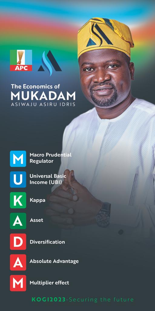 HARDEYRHEMMYMo1's tweet image. *The Economics Of Mukadam Asiwaju Asiru Idris, FCA*

MAAI is a consumate accountant and an award wining Financial Expert whose wealth of experience has largely helped the state as Commissioner of Finance, 
@AdeolaVIP @Agegeborn @Tinubae1 @Ak_Yusufari

#KogiFirstThePeopleFirst