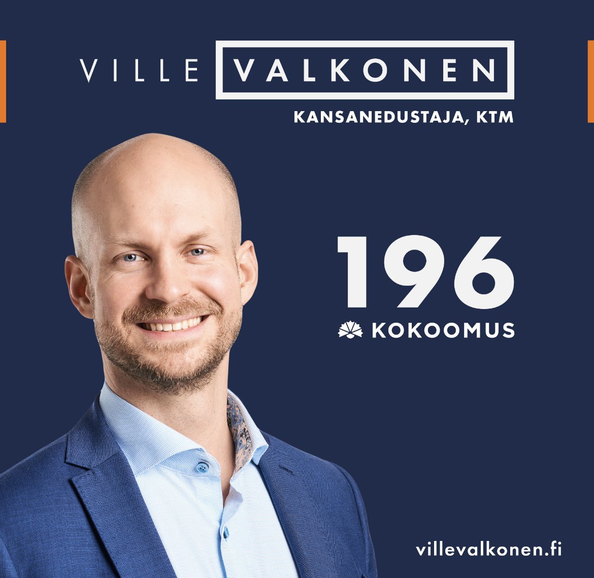 ville_valkonen's tweet photo. Ehdolla jatkokaudelle eduskuntaan! #196 Varsinais-Suomessa. Olen kansanedustaja ja KTM.

Terve talous on hyvinvoinnin perusta. Suomi tarvitsee rohkeita talousuudistuksia!

Tulevaisuus ei tapahdu, vaan se tehdään! Suosittele tuttaville! 🙏🏼🇫🇮 https://t.co/lUSHsDagKW