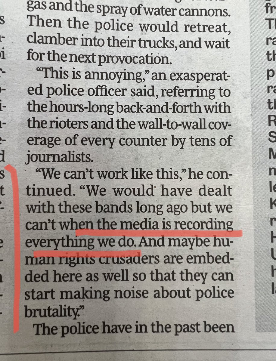 Leo I salute the Kenyan Media. Your presence and your cameras SAVED LIVES yesterday. The Police were intent on harming peaceful protesters. They shot at unarmed civilians with their weapons and canons. You kept all of us safe by shooting back with your LENSES. You are all HEROES