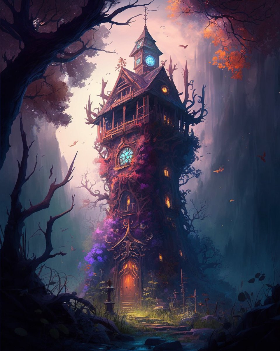 imshaiful4u's tweet photo. Witch Tower x #midjourney 

Need any kind of Digital art? Feel free to DM me.

#midjourneyart #midjourneyartwork #MidjourneyAI #ai #AIart #AIArtwork #aiartcommunity #AIArtistCommunity #artist #digitalart #digitalpainting #Digital #witch #witchtower https://t.co/e0se6x4uAl