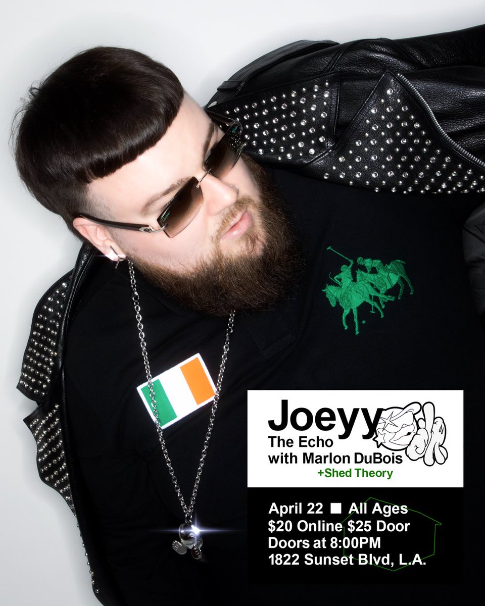Joeyꪗ on Twitter "Get tickets for Joeyy with Marlon DuBois & Shed Theory at TheEchoLA on SAT