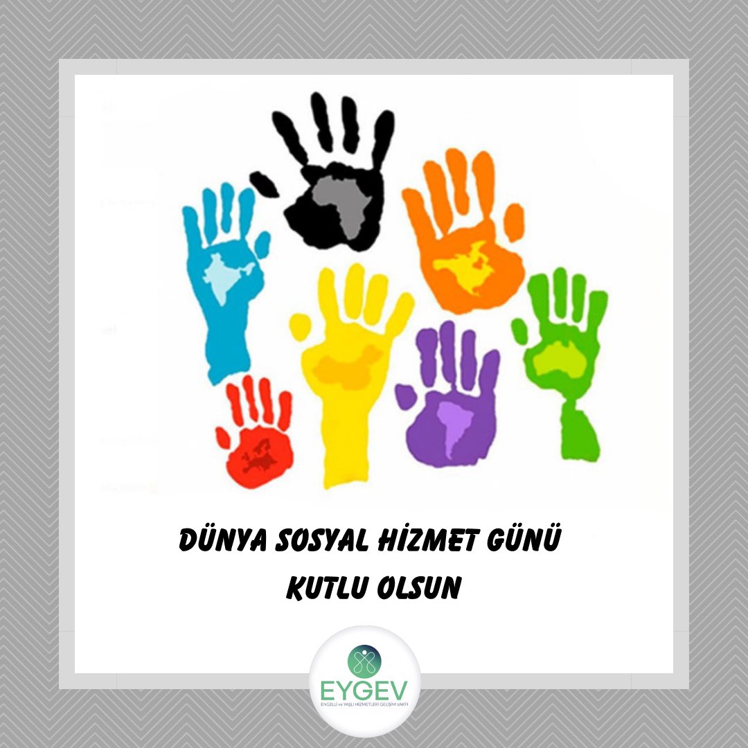 EYGEV_'s tweet photo. Mesleğe gönül veren tüm sosyal hizmet uzmanlarının ve sosyal hizmet ailesinin Dünya Sosyal Hizmet Gününü kutluyoruz.
🌐 https://t.co/T2mRgB5Qdc
#engelliveyaşlıhizmetlerigelişimvakfı #eygev #dünyasosyalhizmetgünü #sosyalhizmet #sosyalhizmetuzmanı https://t.co/GwTxZZ2O84