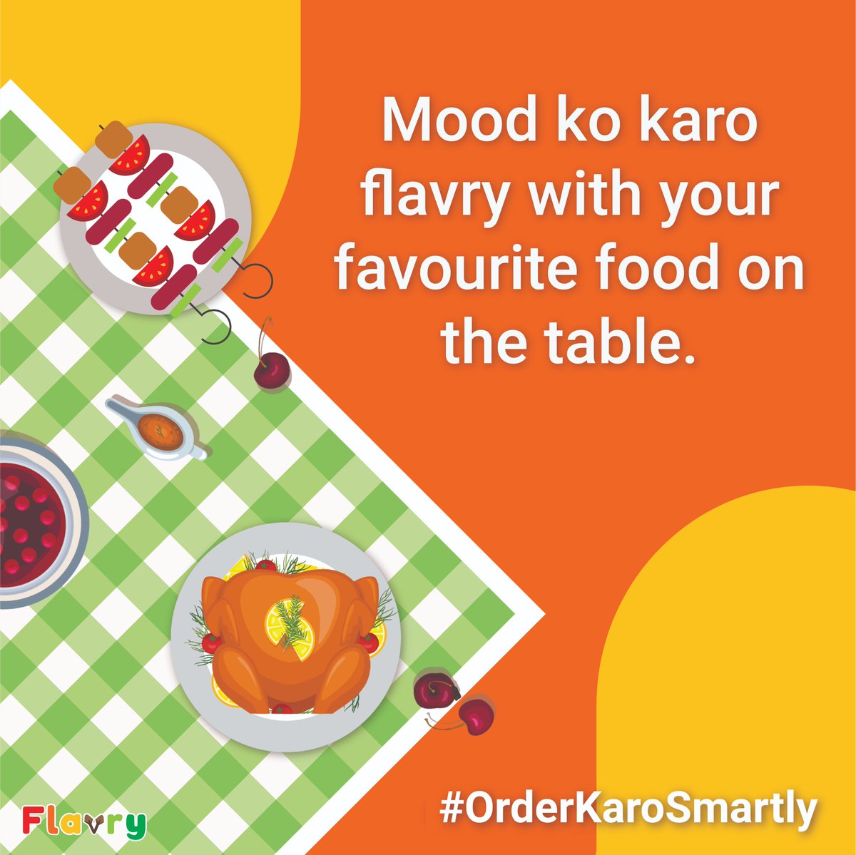 #Discover new #flavors and experience new #cuisine with FLAVRY.

#flavry #foodandbeverages #OrderKaroSmartly #foodtech #foodintheair #foodingredients