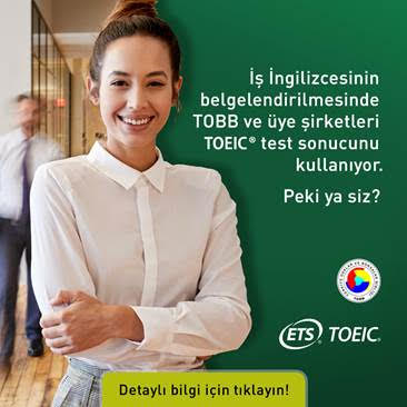 İş İngilizcesinin Belgelendirilmesinde TOEIC Testleri – TOBB & ETS Global İşbirliği @RHisarciklioglu  @TOBBiletisim  @ETSGlobal  @YusufKeyik @OmerCeliker15  @BurdurTSO 

Daha fazla bilgi için: etsglobal-26271412.hs-sites-eu1.com/tobb-is-birligi