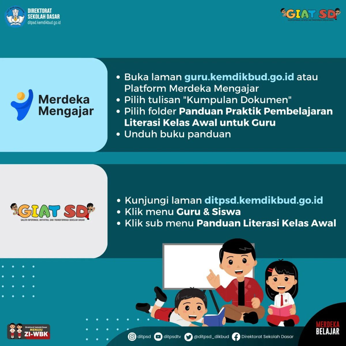 Direktorat Sekolah Dasar tweet media