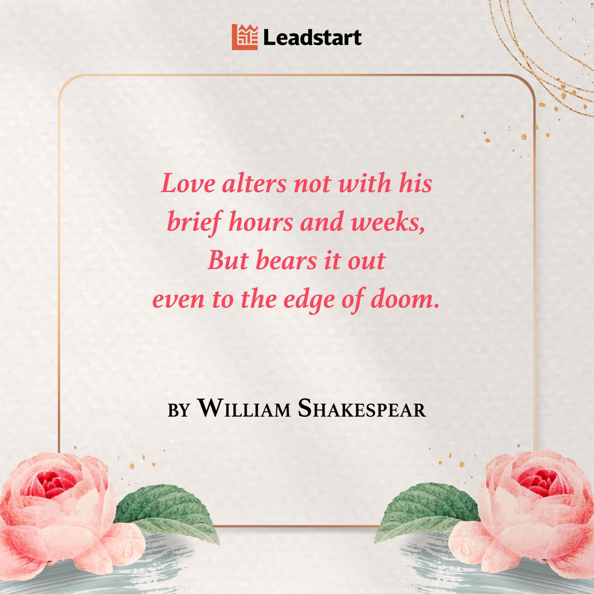 Leadstart_P's tweet photo. If you want to express your feelings to someone, dedicate a poem to them, because it has the potential to melt hearts, inspire, and bring happiness through words.
Enjoy these heart-touching poems from some of the renowned poets!🌺🥰
#leadstart #leadstartpublishing #poetryday https://t.co/FAwZE1fZCa