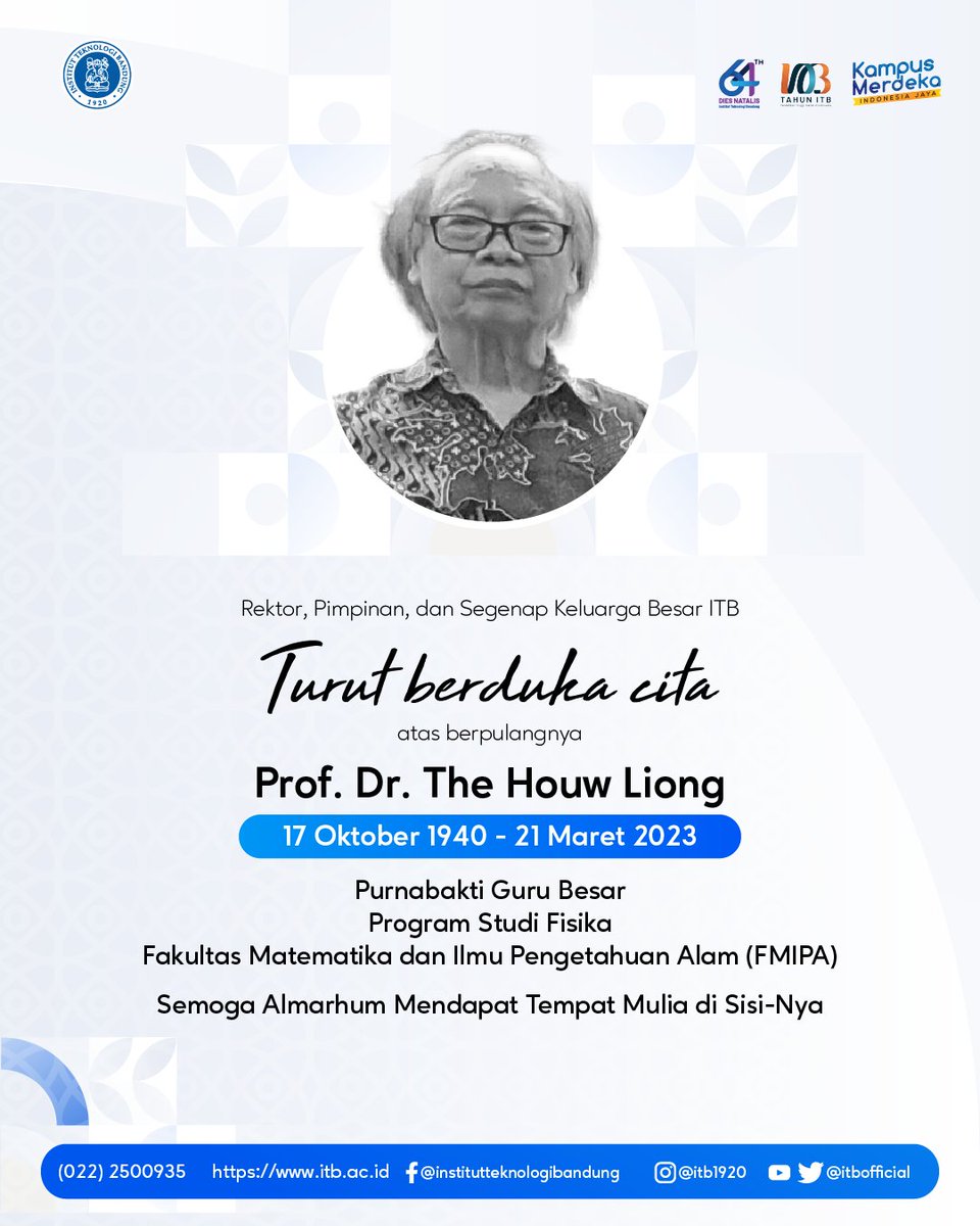 Institut Teknologi Bandung tweet media