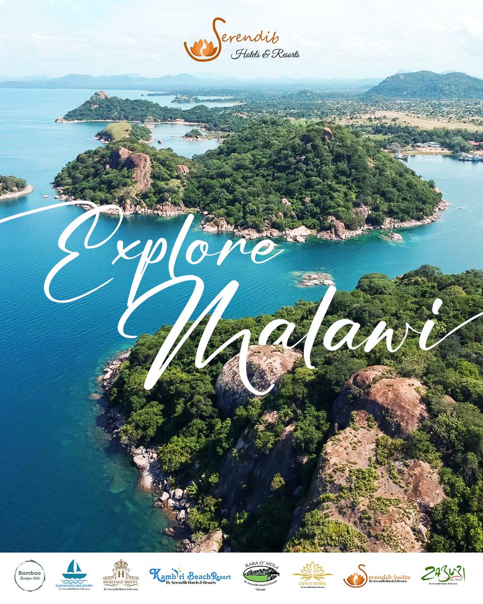 SerendibHotels's tweet photo. From the breathtaking landscapes to the welcoming people, Malawi is truly the warm heart of Africa.

Reservations &amp; Inquiries: +265 996999922/33/44
Whatsapp: +265 996999922
Email: sales@serendibhotel.com 

#malawi #serendib #tourism #MalawiTourism #WarmHeartOfAfrica https://t.co/RvCoAUd5XU