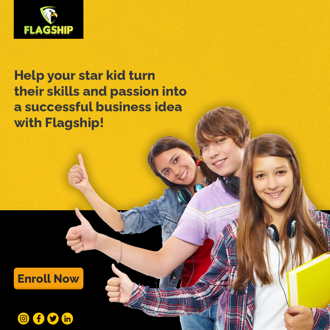 FlagshipClub's tweet photo. #Flagship is the place for young #kidpreneurs to learn and grow, and be the Change-makers of the future.
.
.
#studentpreneur #kidpreneurs #kidpreneur #kidboss #kidentrepreneur #kidceo #kidbusiness #business https://t.co/i3Ypye2ucG