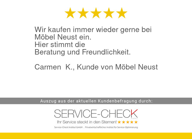 serviceinstitut's tweet image. Aus aktueller #servicecheck #Kundenbefragung von #MoebelNeust:
service-check.com/bewertungen/ku…