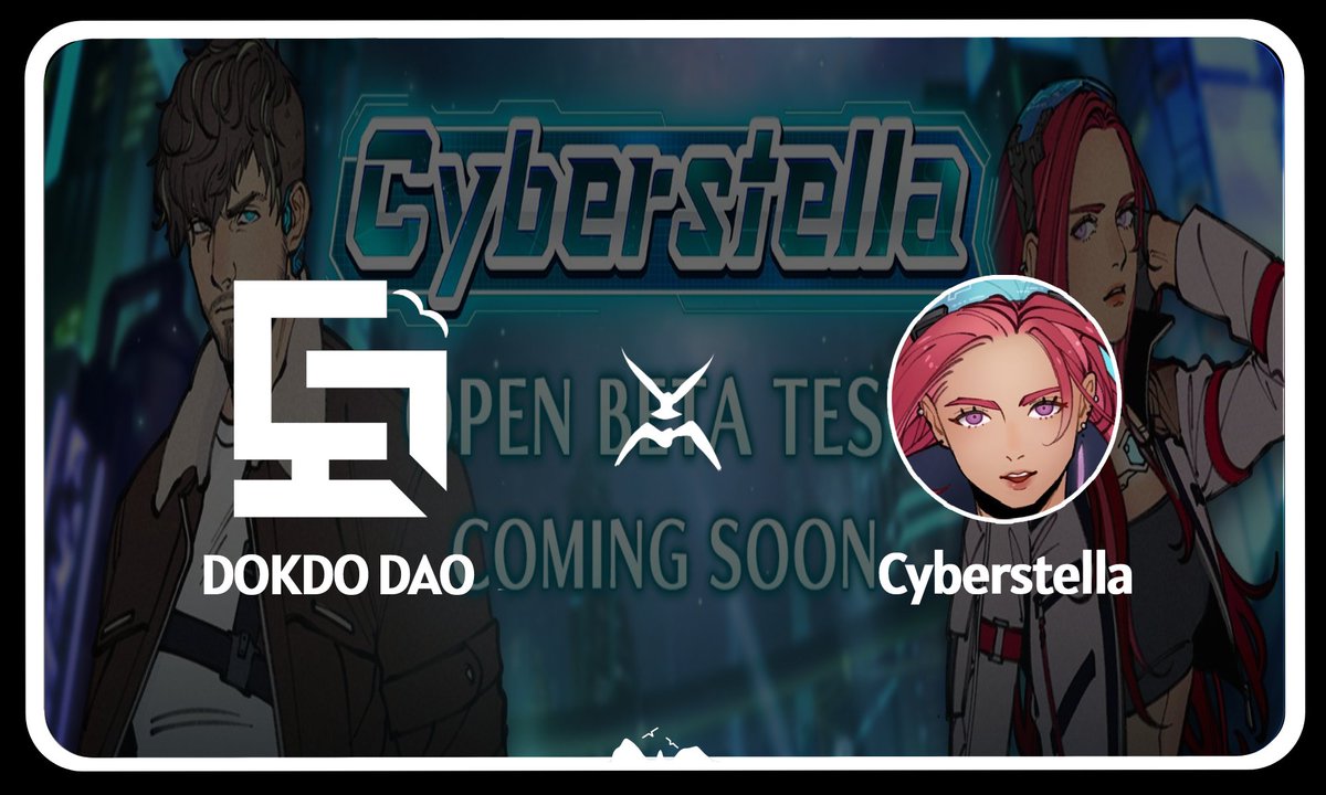[DOKDO x Cyberstella]

🎁Cyberstella NFT AD x 1

1️⃣ Follow
<a href="/DOKDODAO/">DOKDO DAO</a>
<a href="/SSsarisari/">함가재공 | Together</a>
<a href="/Cyberstella_/">Cyberstella🔺</a> 

2️⃣ LK l RT l TAG 3 Friends

3️⃣ If you want to get more benefit
superful.xyz/chain-avax-cyb…

⏳~3/24 14:00 (KST) 

#NFT #Giveaway