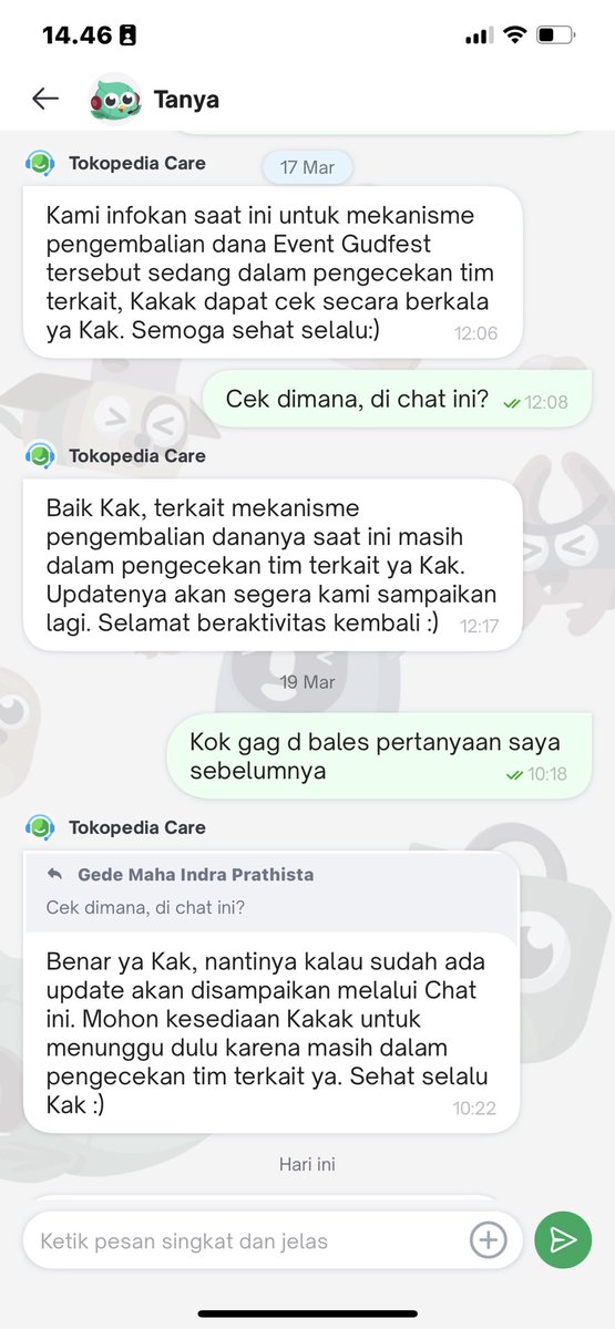 akira_ndra's tweet photo. Sekelas unicorn @tokopedia kayak gini jawabannya @TokopediaCare , masa gag bisa filter kliennya, saya beli tiket ini krn pembayaran lewat tokped, dimana sebagai pihak 3 pembayaran resmi https://t.co/IUYLd0zw6X