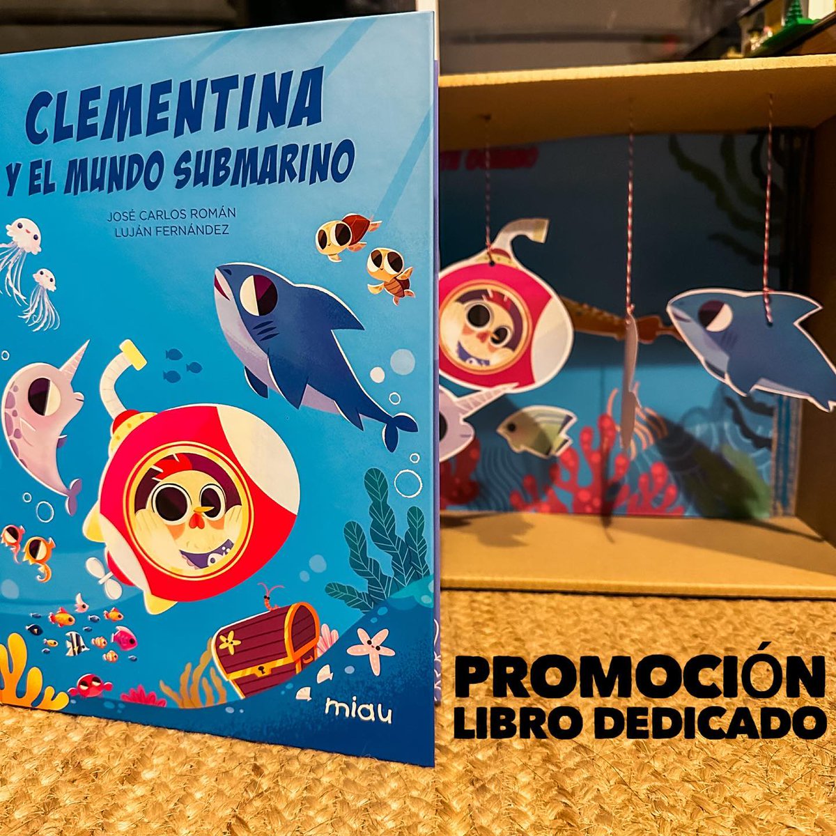 y a la vuelta la luna (@ylavueltalaluna) on Twitter photo 🐠 PROMOCIÓN LIBRO DEDICADO CLEMENTINA Y EL MUNDO SUBMARINO 🐠
🖌️ <a href="/maestrojcarlo/">José Carlos Román</a>
🖍️ <a href="/lujus/">Luján Fernández🌸</a>
📚 <a href="/Ed_Jaguar/">Ediciones Jaguar</a>
¡Ay Clementina! qué ganas teníamos de conocer tu nueva aventura.
yalavueltalaluna.com/cuentos-infant…
#cuentosinfantiles #actividadesencasa #actividadesenfamilia #ods #veinteeducando23 🐠 PROMOCIÓN LIBRO DEDICADO CLEMENTINA Y EL MUNDO SUBMARINO 🐠
🖌️ <a href="/maestrojcarlo/">José Carlos Román</a>
🖍️ <a href="/lujus/">Luján Fernández🌸</a>
📚 <a href="/Ed_Jaguar/">Ediciones Jaguar</a>
¡Ay Clementina! qué ganas teníamos de conocer tu nueva aventura.
yalavueltalaluna.com/cuentos-infant…
#cuentosinfantiles #actividadesencasa #actividadesenfamilia #ods #veinteeducando23