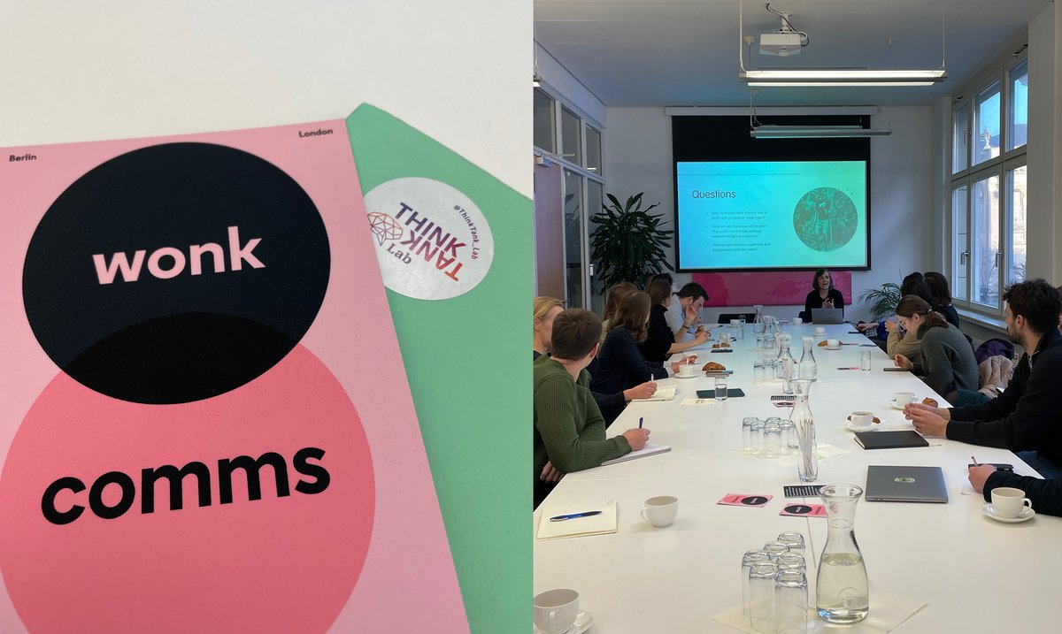 📅 Event alert! 

You're in Berlin &amp; working in Comms? Interested in how think tanks should be approaching narrative change?

Join GPPi's @K_Nachbar &amp; <a href="/the_hope_guy/">Thomas Coombes (he/him)</a> for <a href="/WonkComms/">WonkComms</a> Breakfast Club next Wednesday!
 
🥐9AM CET
📍 GPPi HQ
 
Learn more: eventbrite.com/e/wonkcomms-br…