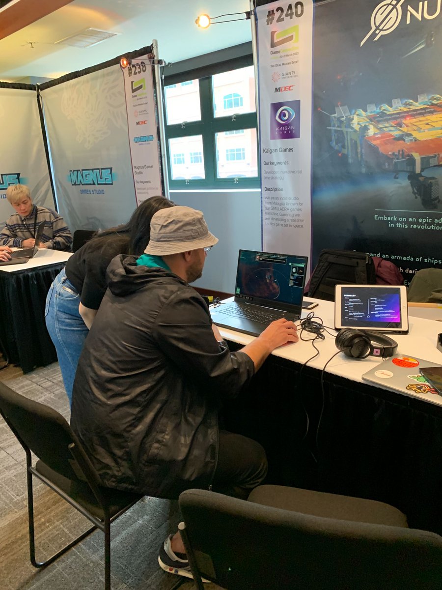 KaiganHQ's tweet image. First day at #GameConnection at Oracle Park, San Francisco.🎮

If you&apos;re attending, drop by our booth and say hi!👋🏼
#indiegame #indiedev
