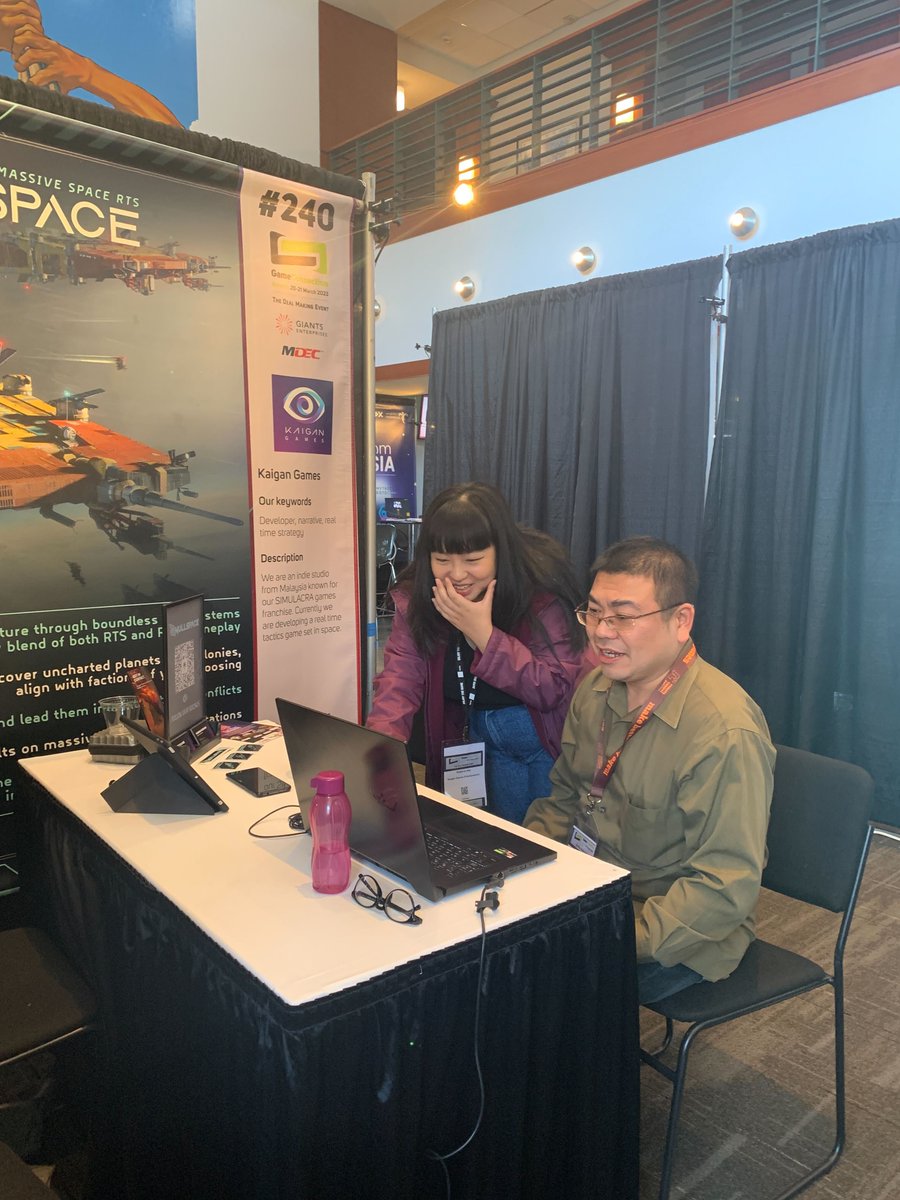 KaiganHQ's tweet image. First day at #GameConnection at Oracle Park, San Francisco.🎮

If you&apos;re attending, drop by our booth and say hi!👋🏼
#indiegame #indiedev
