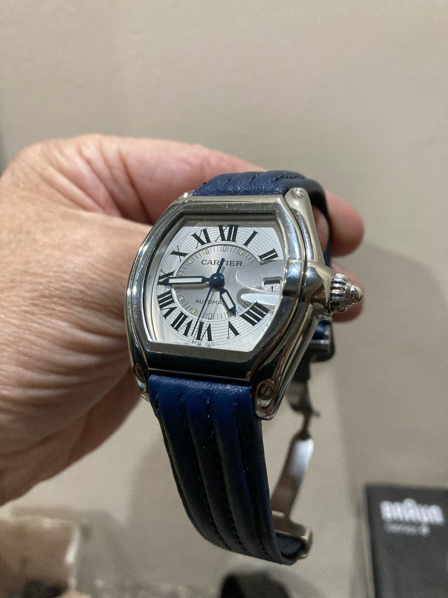 Custom quickswitch Nylon fabric strap for Cartier Roadster 19mm 20mm with  grooves (Multi-colors)