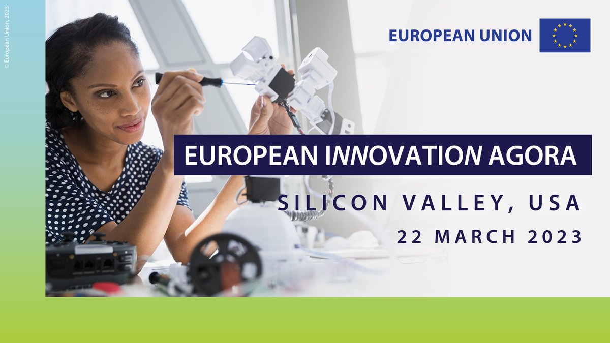 European Clusters Alliance (@alliedclusters) on Twitter photo 🚨 The European Innovation Agora is coming to Silicon Valley on March 22.
Led by <a href="/GabrielMariya/">Mariya Gabriel</a>, this event will bring together key players of the European Innovation Ecosystem to showcase new opportunities for entrepreneurs.
💻 Watch the livestream
lnkd.in/dEBtTEw5 🚨 The European Innovation Agora is coming to Silicon Valley on March 22.
Led by <a href="/GabrielMariya/">Mariya Gabriel</a>, this event will bring together key players of the European Innovation Ecosystem to showcase new opportunities for entrepreneurs.
💻 Watch the livestream
lnkd.in/dEBtTEw5