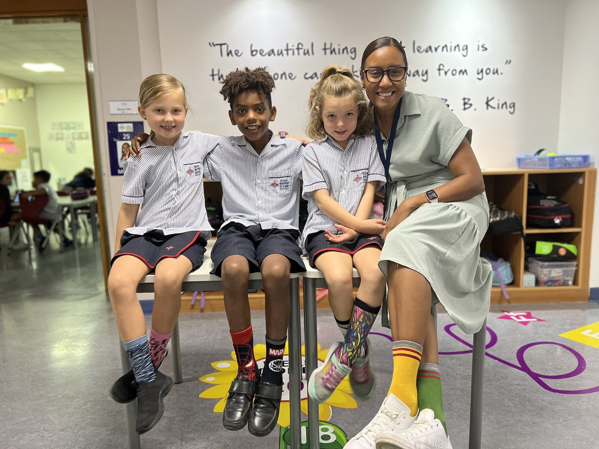 <a href="/DBS_Yr2/">Year 2 | Dubai British School</a> Ms Reid rocking #LotsOfSocks with Year2! #WorldDownSyndromeDay
