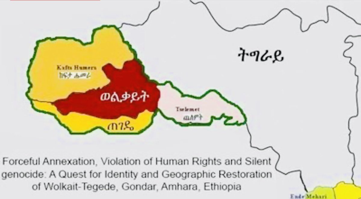 Tsedeniya11's tweet photo. “Studies’ve been carried out, as reported by DW Amharic, the research for well over 2
years now. #Wolkait, #Tegede, and #Telemet are areas where the TPLF carried out the massacre and/or torture of ethnic Amharas who were demanding rather a Gondar identity at the time”. https://t.co/KfzwflXq6I