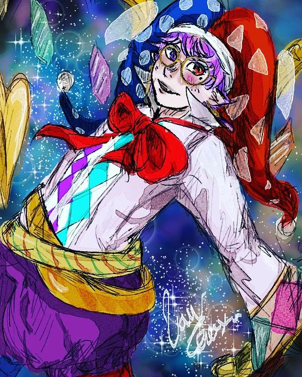 LawTeresu's tweet image. Happy birthday to my silly son , I love doing Marx in Gijinka , he is my favorite Kirby Character since the beginning 

#kssu #marx #kirby #gijinka