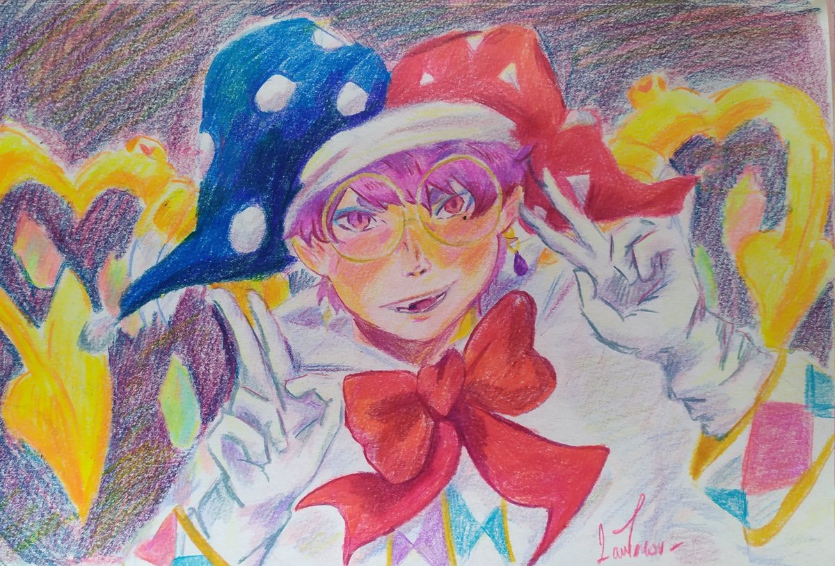 LawTeresu's tweet image. Happy birthday to my silly son , I love doing Marx in Gijinka , he is my favorite Kirby Character since the beginning 

#kssu #marx #kirby #gijinka