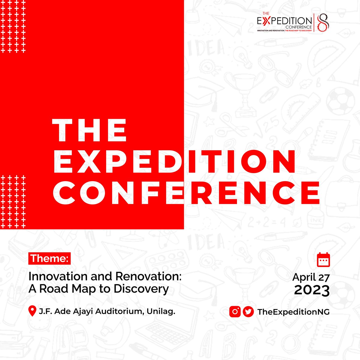 TheExpeditionNG's tweet photo. It is no news that The Expedition Conference is one of the biggest annual socio-economic conferences held in the Main auditorium of the University of Lagos organized by the student body of the Department of Economics, (NESA). 

Thread https://t.co/IZfmYYvK7W