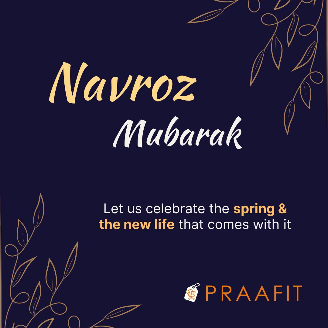 Praafit_'s tweet photo. We wish the new blooms fill your life with fragrance &amp; freshness. May the year marks the beginning of a remarkable era of success &amp; happiness ✨ Navroz Mubarak❤️

#praafit #global #cashback #guranteedcashback   #Navroz2023 #HappyNavroz #NavrozMubarak https://t.co/XhpiczXGmW