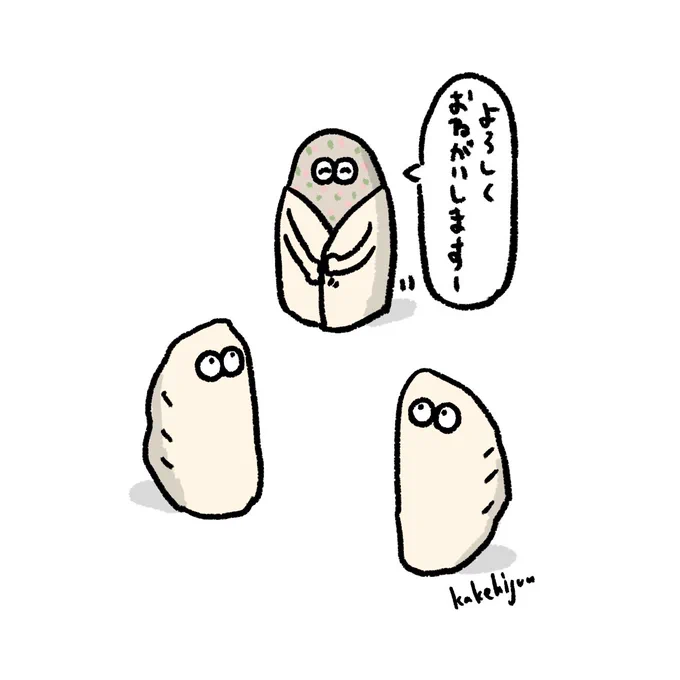 皮の着方を知らなかった新人の餃子 