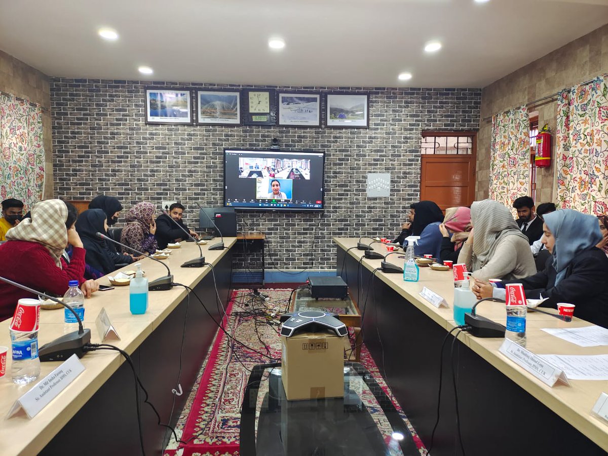 We are excited to partner with <a href="/cukmrofficial/">Central University of Kashmir</a> for a workshop under the G20 University Connect on “Sustainable Global Supply Chains &amp; International Trade”. 
Our team members <a href="/AkhtarMMalik_/">Malik Akhtar</a> and <a href="/nikitasingla17/">Nikita Singla</a> conducted the workshop with students.