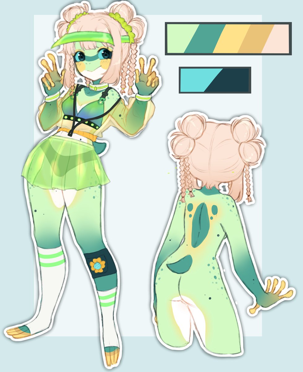 Hanikumo's tweet photo. adoptable little frog! it costs $45
If you are interested you can send a message!💖💖 https://t.co/EOL7tFShnT
