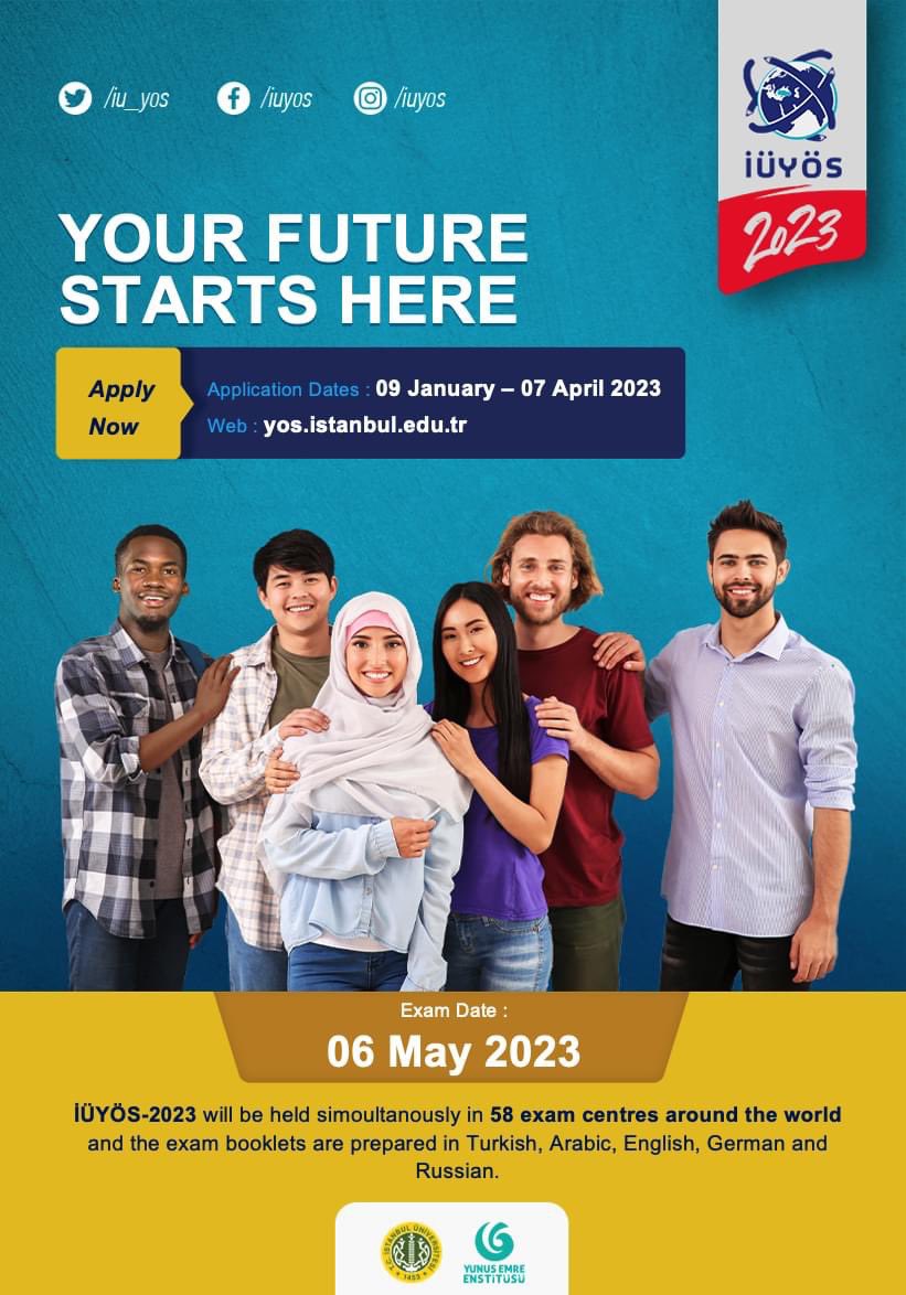 yeeamman's tweet photo. Are you ready to explore academic excellence? 🎓

İÜYÖS-2023 offers an excellent learning environment to explore academic excellence in universities in Türkiye.

Don't miss the opportunity of better higher education in Türkiye.

Apply now: https://t.co/lVlUsrXq3d
#iüyös2023 https://t.co/32XswtsJV9