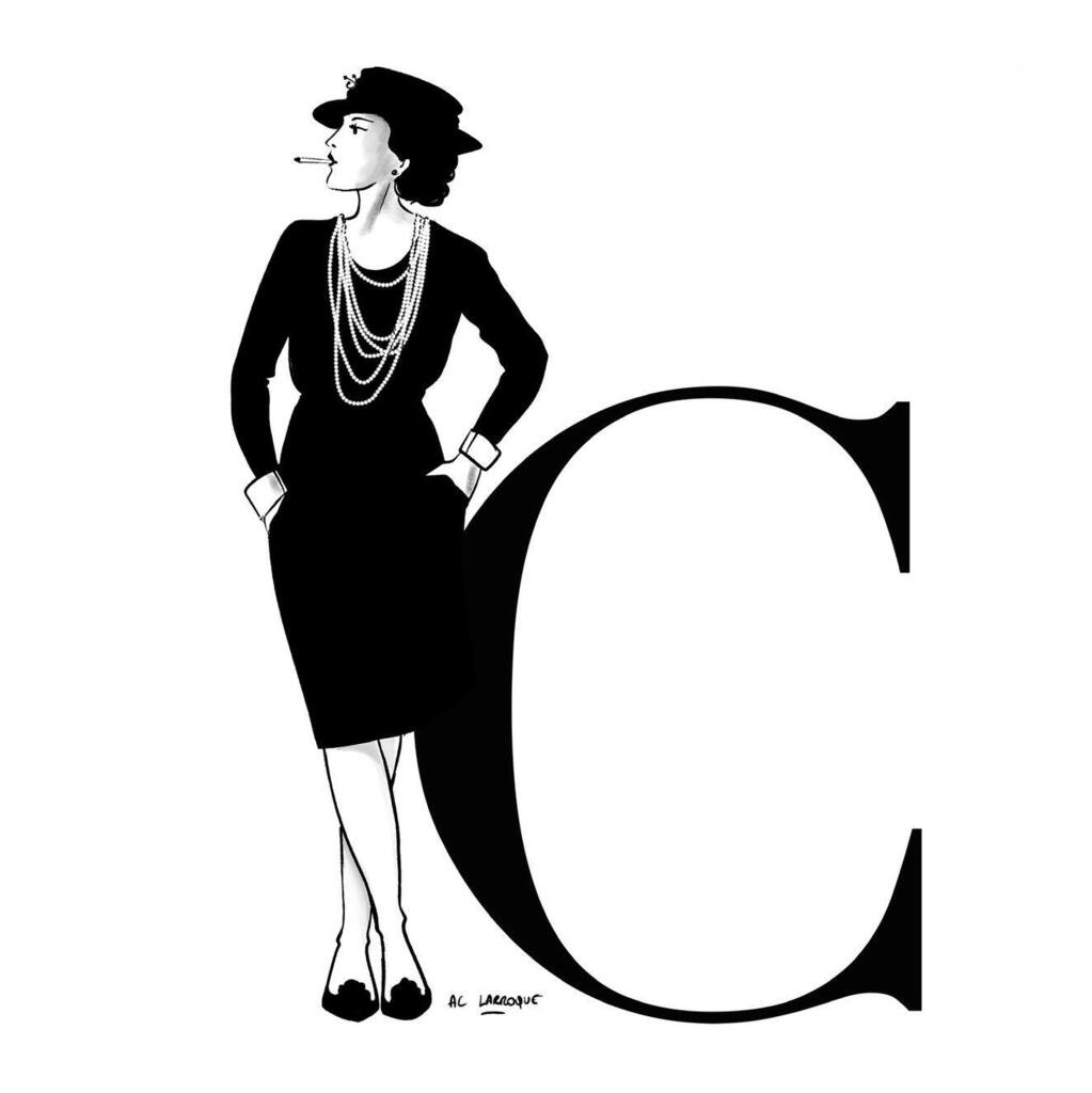 AC_Larroque's tweet photo. C comme Coco Chanel ! 
De son vrai nom Gabrielle Chanel, qui a révolutionné le monde de la mode, mais avec ÉLÉGANCE… 
Sentant les besoins changeants des femmes de la Haute Société pendant la grande guerre (manque de tissu, manque de personnel) elle p… https://t.co/jMLnJNLkHN https://t.co/B6mhoa1APn
