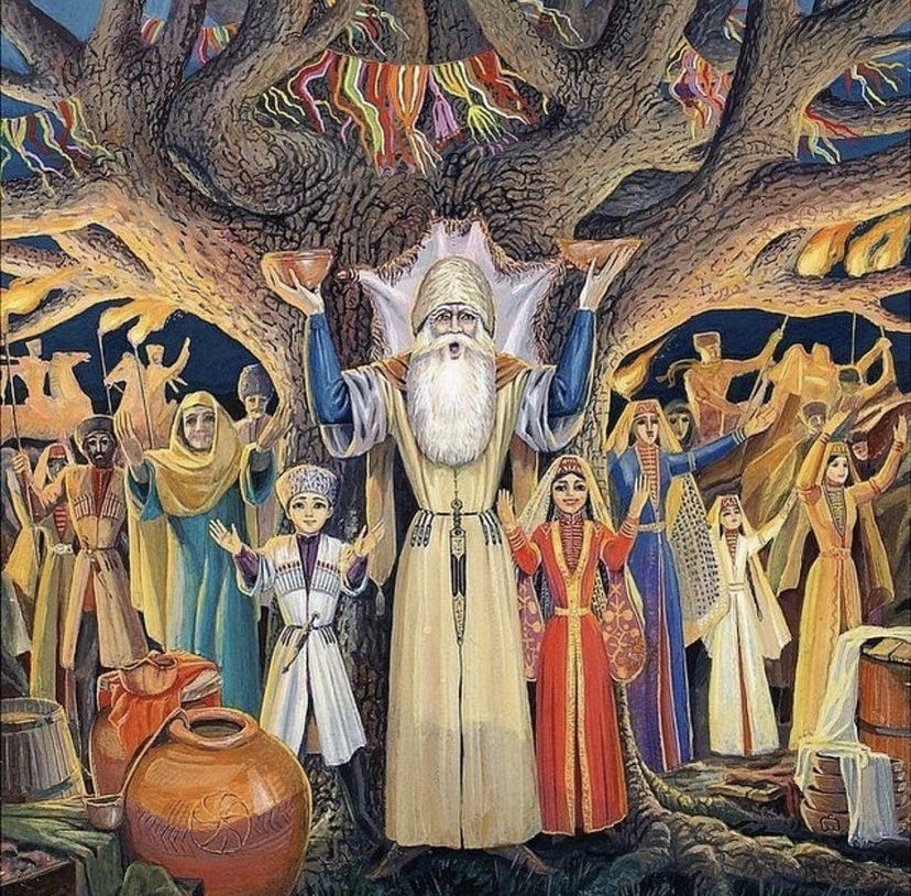 Happy New Year, Dear Circassians!

6,232th year begins.