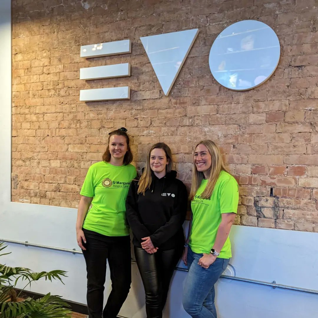 Introducing the Evo Skydive Formation Team (aka Liz, Ellie, and Lucy). 

They're doing a skydive for our charity <a href="/st_marg/">St Margaret's Hospice Care</a> on 3rd June. A mind-boggling, wet-your-pants, 15,000ft jump to raise funds for the hospice.

That’s worth a donation
buff.ly/3lseb4F

#charity