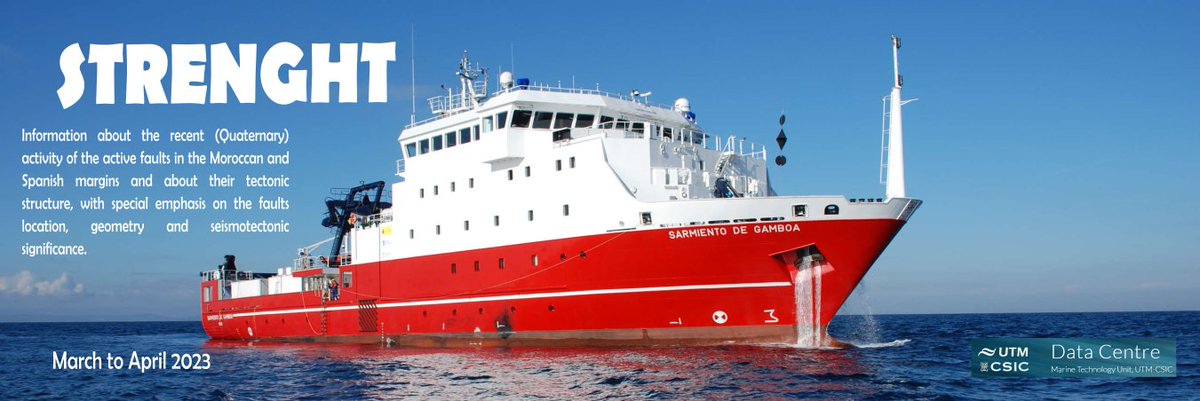 UTM-CSIC Data Centre (@datautm) on Twitter photo ⛴️Ha empezado la campaña #STRENGHT a bordo del RV #SarmientodeGamboa por el Mar de Alborán. Esta campaña está dividida en 3 legs y finaliza en Vigo! 
Podéis seguir la campaña en nuestro Real Time: data.utm.csic.es/geoportal/#/vi…
<a href="/utm_csic/">Unidad de Tecnología Marina (UTM-CSIC)</a> <a href="/ICMCSIC/">ICM-CSIC</a> ⛴️Ha empezado la campaña #STRENGHT a bordo del RV #SarmientodeGamboa por el Mar de Alborán. Esta campaña está dividida en 3 legs y finaliza en Vigo! 
Podéis seguir la campaña en nuestro Real Time: data.utm.csic.es/geoportal/#/vi…
<a href="/utm_csic/">Unidad de Tecnología Marina (UTM-CSIC)</a> <a href="/ICMCSIC/">ICM-CSIC</a>