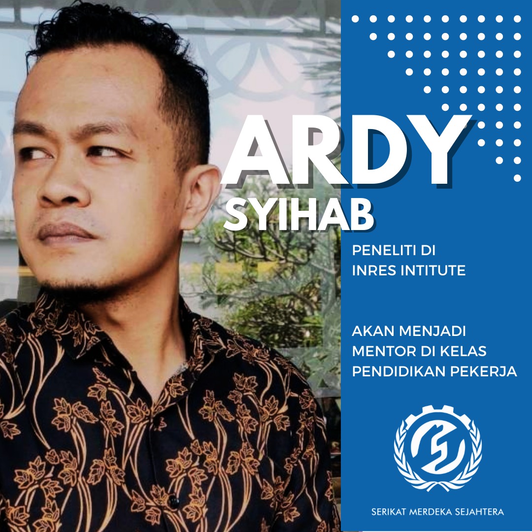FederasiSEMESTA's tweet photo. Berikutnya, Bung @ArdySyihab juga akan menjadi mentor pada kesempatan ini. Kita akan diajak bersama-sama melihat sejarah pergerakan buruh dari kacamata ekonomi &amp; politiknya.

Bagi yang mau undangan pendidikan pekerja SEMESTA, langsung aja daftar jadi anggota via link di bio kami! https://t.co/9ruZgazf6u