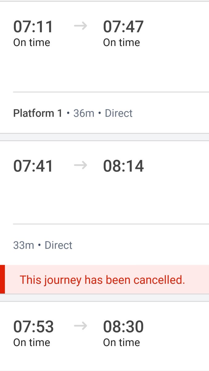 khadleyboyd's tweet photo. If you're trying to get a train to work from the Fife coast and are not already on one, good luck! #scotrail https://t.co/TlXqhioXnt