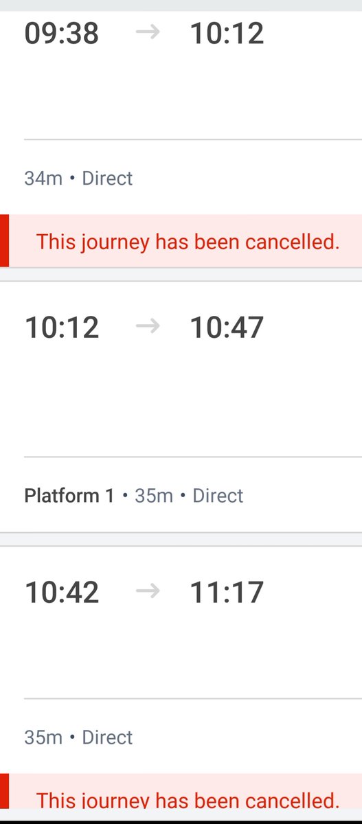 khadleyboyd's tweet photo. If you're trying to get a train to work from the Fife coast and are not already on one, good luck! #scotrail https://t.co/TlXqhioXnt